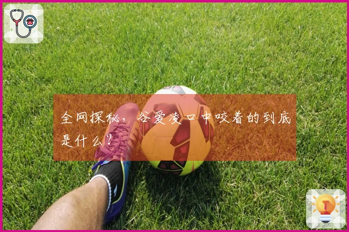 全网探秘，谷爱凌口中咬着的到底是什么？